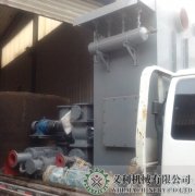 粉体输送设备与除尘设备正在装车...
